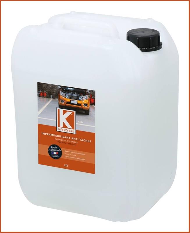 Anti-tâche hydrofuge et oléofuge imperméabilisant - Bidon de 20L - KARZHAÑ 14327